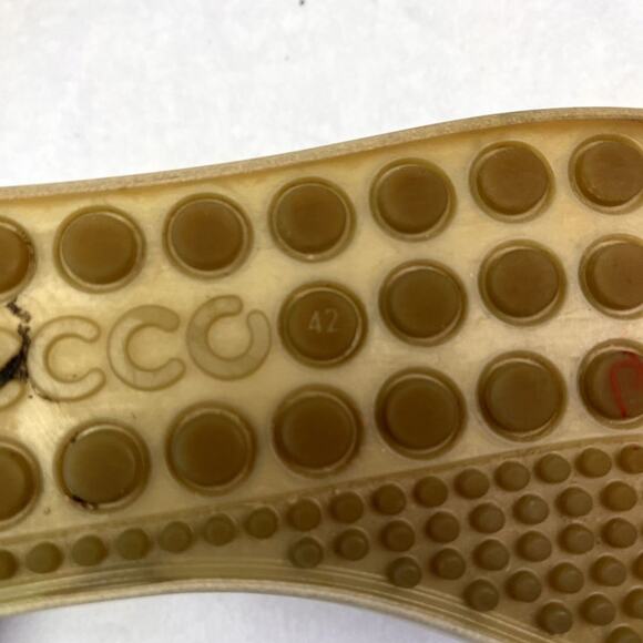 Ecco Sneakers Mens US:9 EUR 42 Black Activewear Leather Lace Up Low Top - Picture 9 of 13